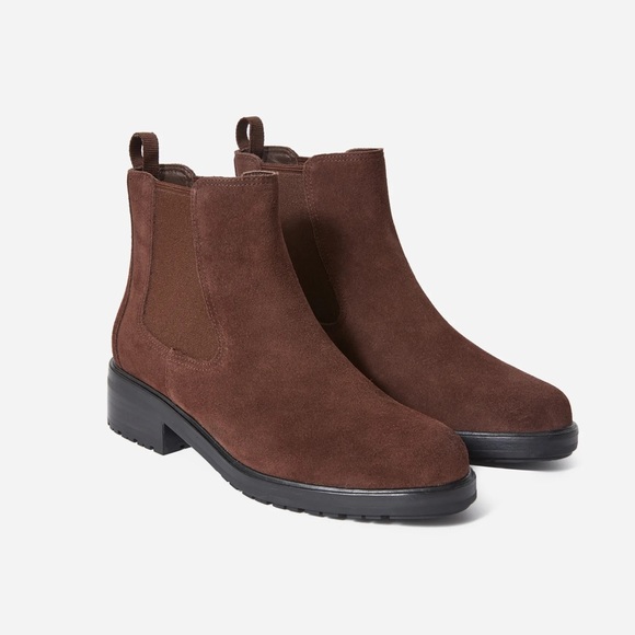 Everlane Shoes - NEW The Modern Utility Chelsea Boot Brown Suede